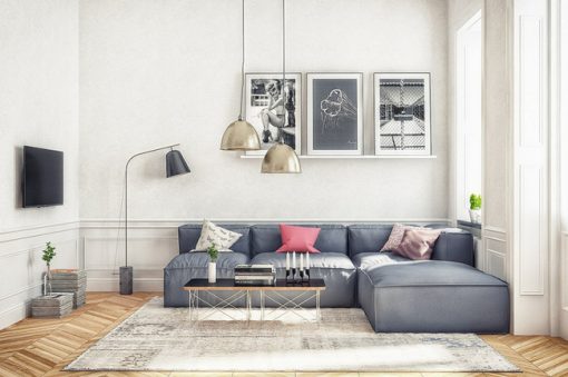 Mở rộng không gian với mẫu sofa đẹp cho phòng khách nhỏ