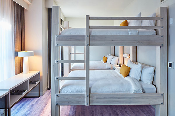 Giường ngủ 2 tầng cho người lớn hiện đại