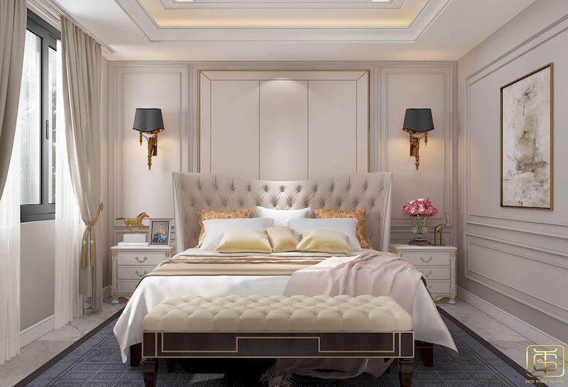 Nội thất phòng ngủ phong cách Luxury - Phòng 1