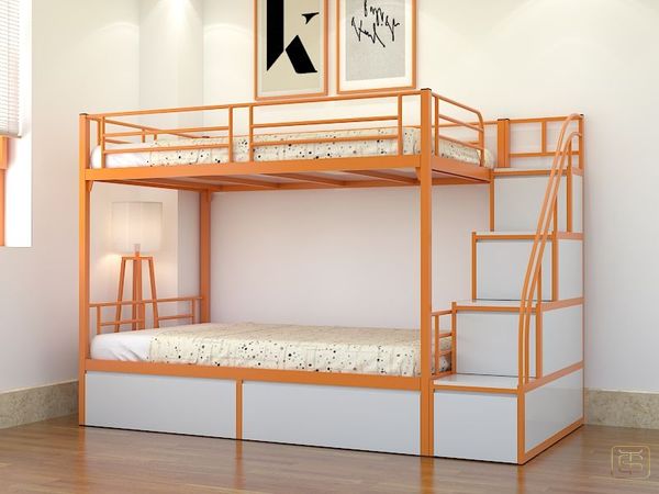 Dòng sản phẩm nội thất giá thành rẻ hơn nhiều so với giường tầng làm từ gỗ.