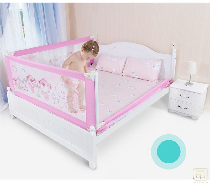 Thanh chắn giường là sản phẩm thiết yếu đối với nhiều gia đình có trẻ nhỏ.