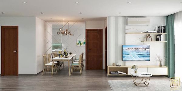 5+ Mẫu thiết kế nội thất chung cư 55m2 tối ưu diện tích 2022