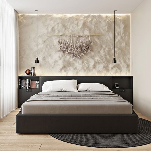 Phòng ngủ thiết kế đơn giản tinh tế