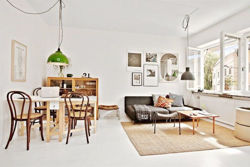 Mẫu thiết kế nội thất theo phong cách Swedish