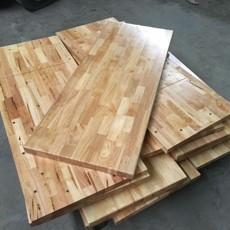 gỗ cao su ghép