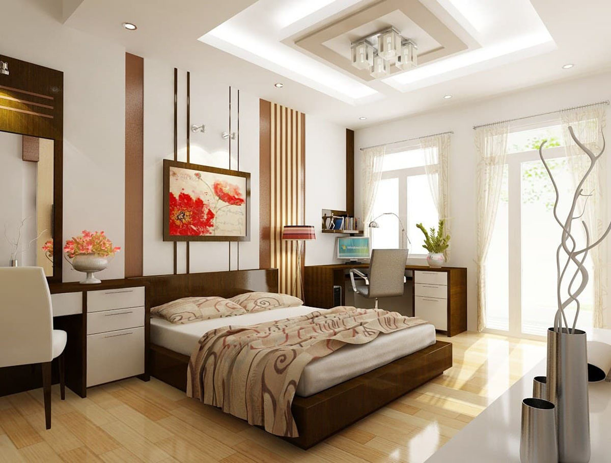 Giường ngủ GN50  mẫu giường ấm cúng sang trọng cho phòng ngủ