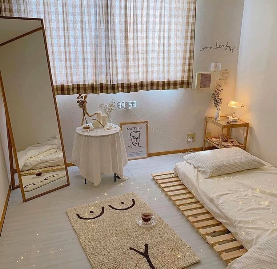Trang trí phòng ngủ theo phong cách Hàn Quốc
