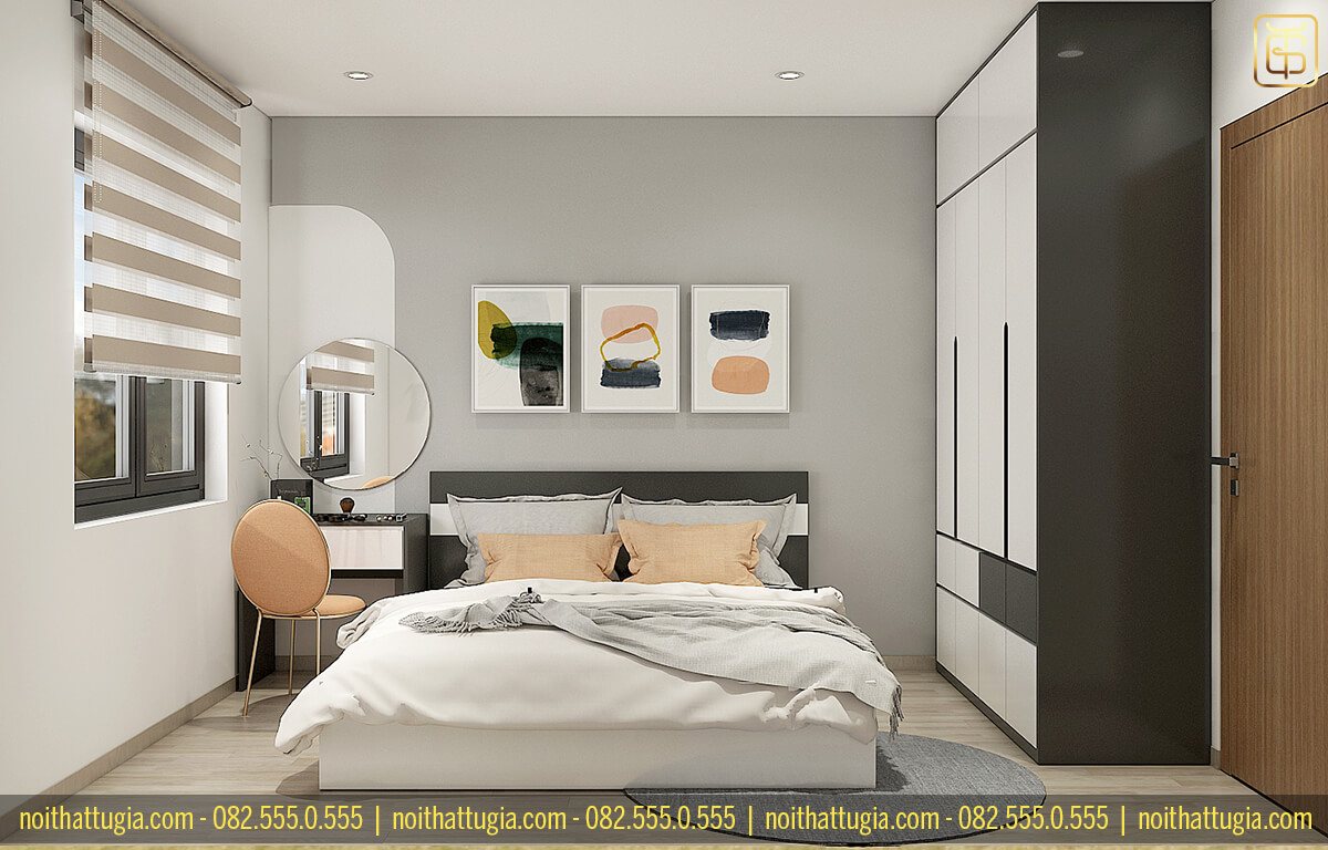 Với những căn hộ có diện tích khiêm tốn thì nên ưu tiên lựa chọn các phòng cách như tối giản, hiện đại