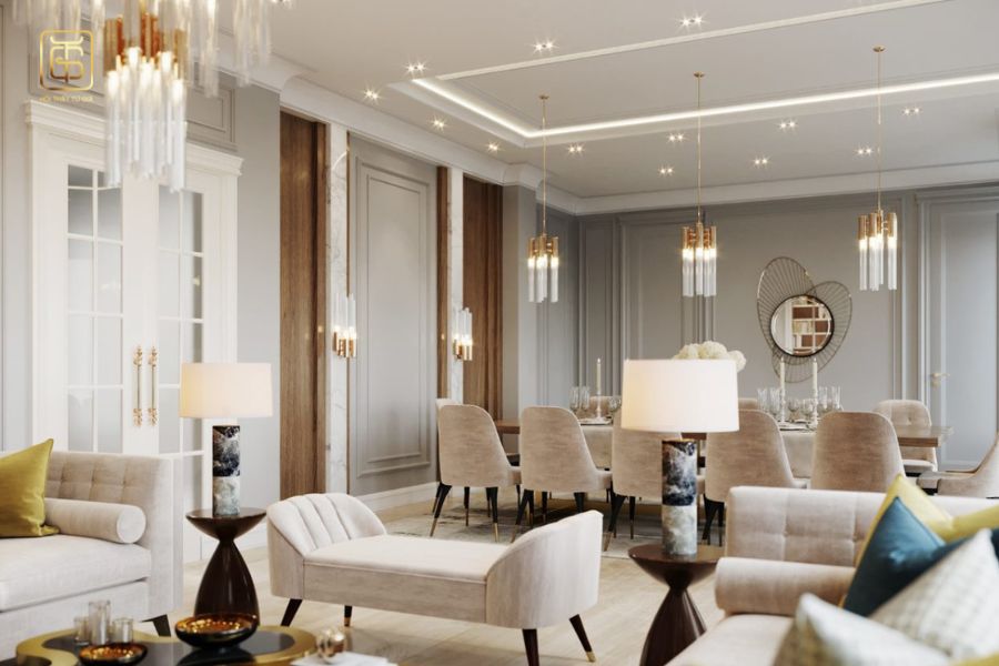 Phong cách Modern Luxury đang dẫn đầu trong xu hướng thiết kế nhà của giới thượng lưu