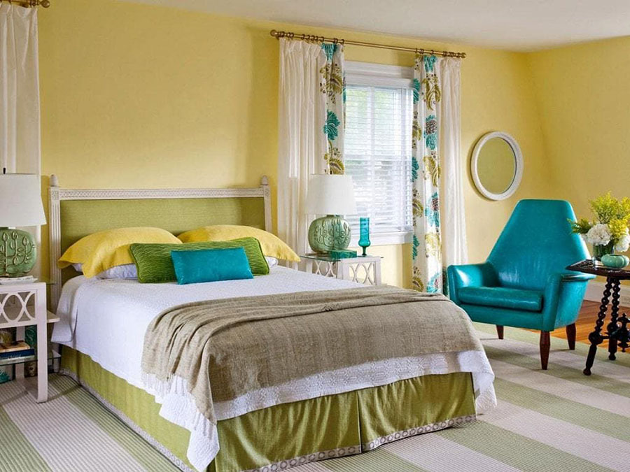 Màu sơn đẹp cho phòng ngủ đầy năng lượng