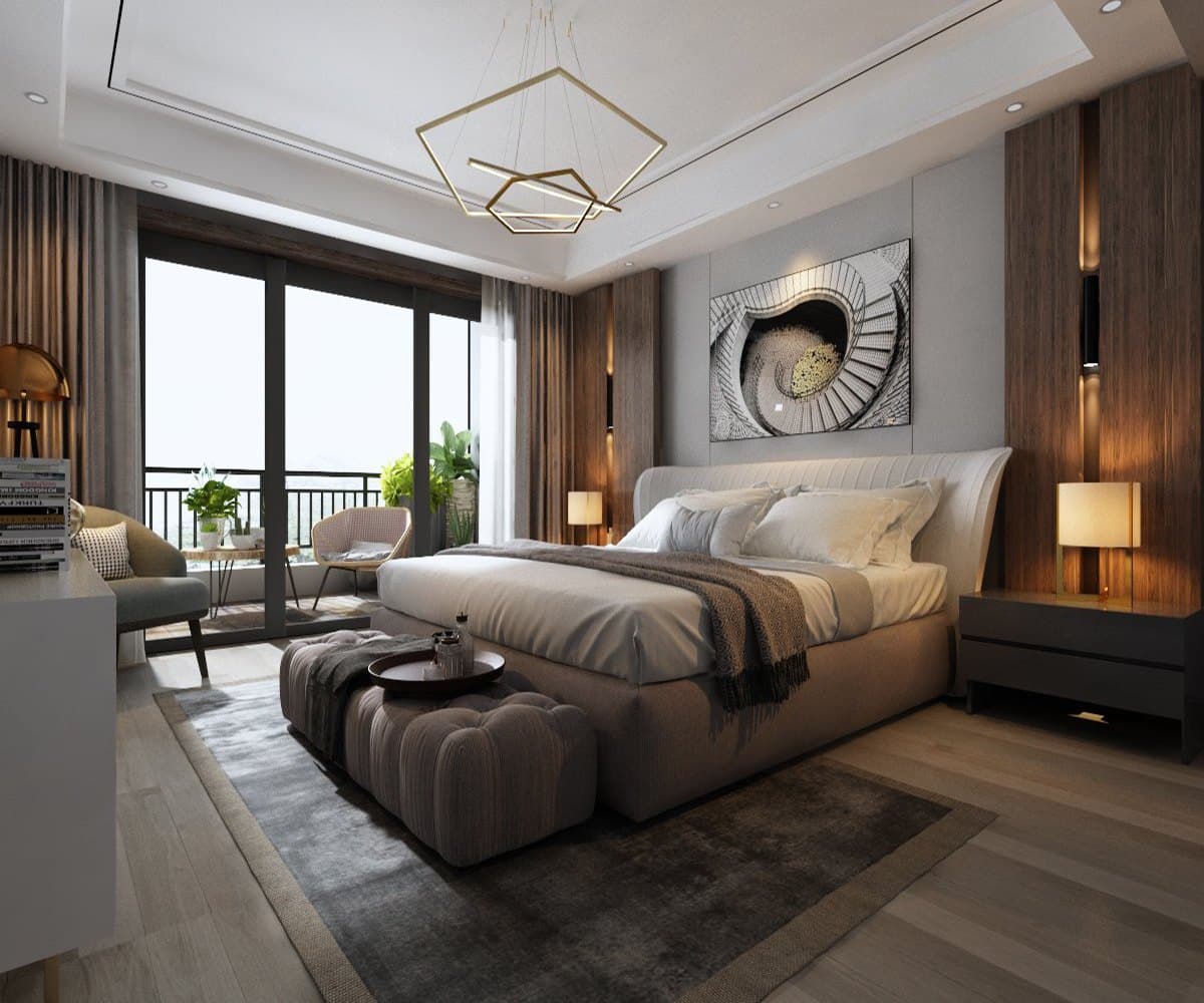 15 Mẫu thiết kế nội thất chung cư 2 phòng ngủ đẹp và sang trọng