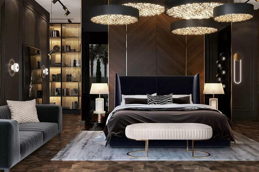 Top 15 mẫu đèn trang trí phòng ngủ đẹp ưa chuộng nhất 2022