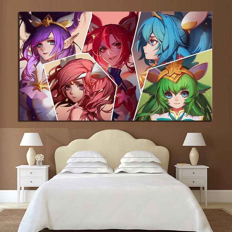 Mẫu phòng ngủ Anime đáng yêu