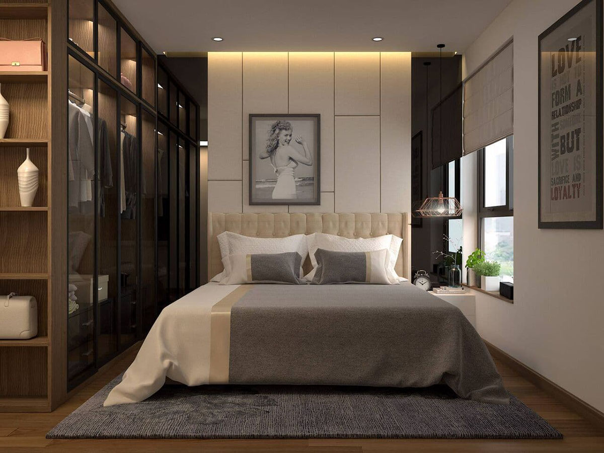 Thiết kế kiến trúc cho phòng ngủ nhỏ