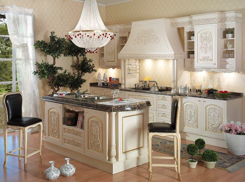 Phong cách thiết kế tủ bếp Baroque
