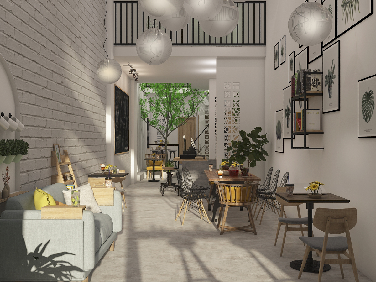 Tổng hợp mẫu thiết kế quán cafe nhỏ đẹp giá rẻ đẹp, hot nhất 2022