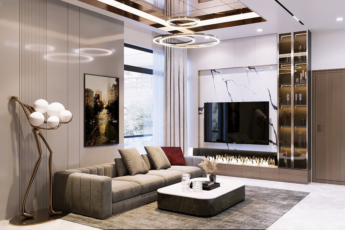 Thiết kế nội thất giúp tối ưu hóa được công năng sử dụng cho toàn bộ không gian