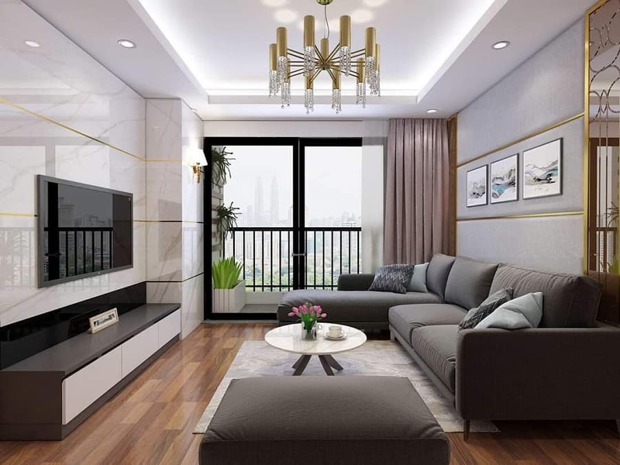 Sử dụng thiết kế nội thất Luxury cho căn nhà 88m2