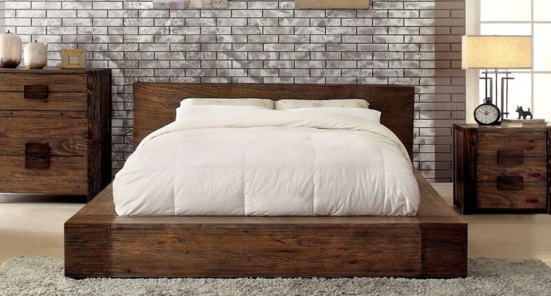 Mẫu giường đẹp bằng gỗ tự nhiên