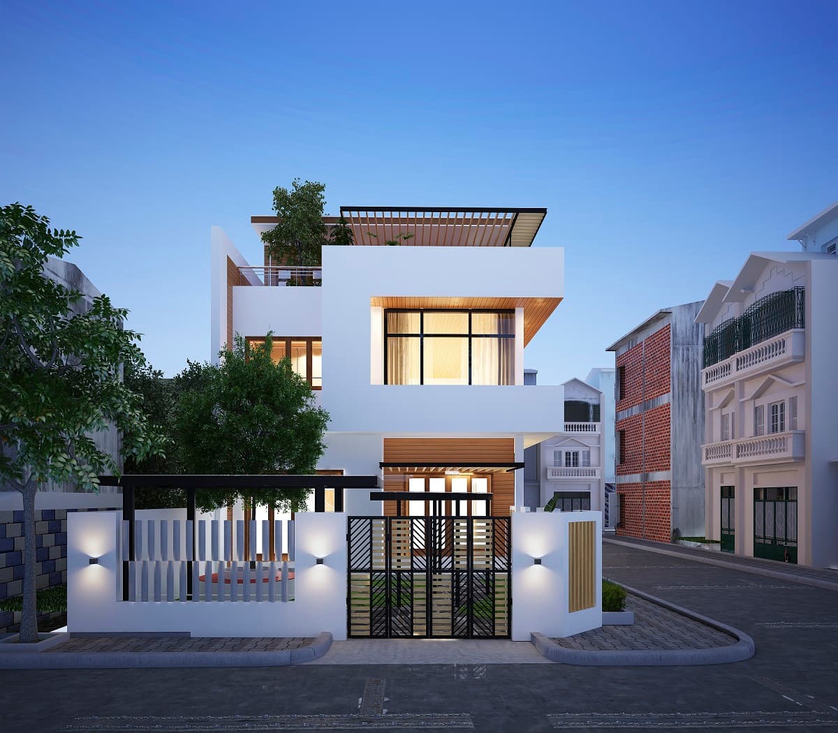 Lựa chọn thiết kế các mẫu cổng nhà đẹp phù hợp với phong cách của ngôi nhà