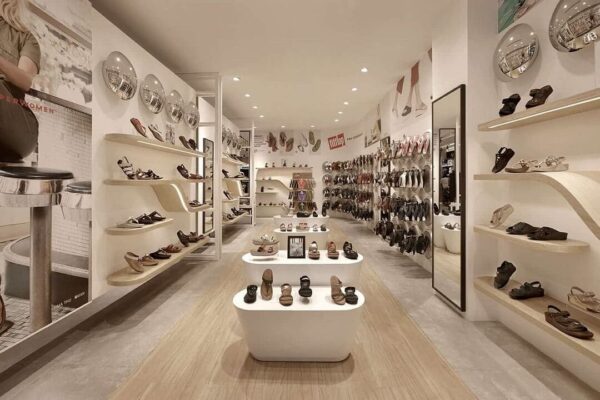Bí quyết thiết kế shop giày dép nhỏ tiết kiệm diện tích 2023