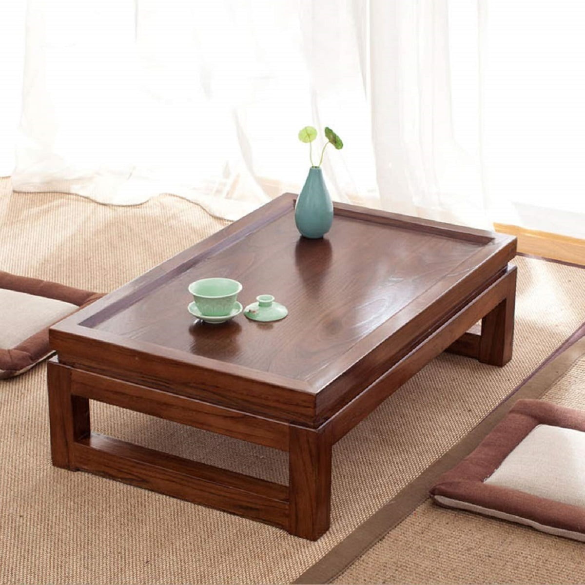 Bàn gỗ sofa Nhật đẹp cho gia đình
