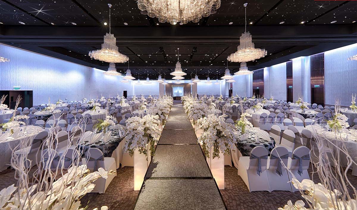 Tổng hợp 25+ mẫu thiết kế nhà hàng tiệc cưới ấn tượng nhất 2023