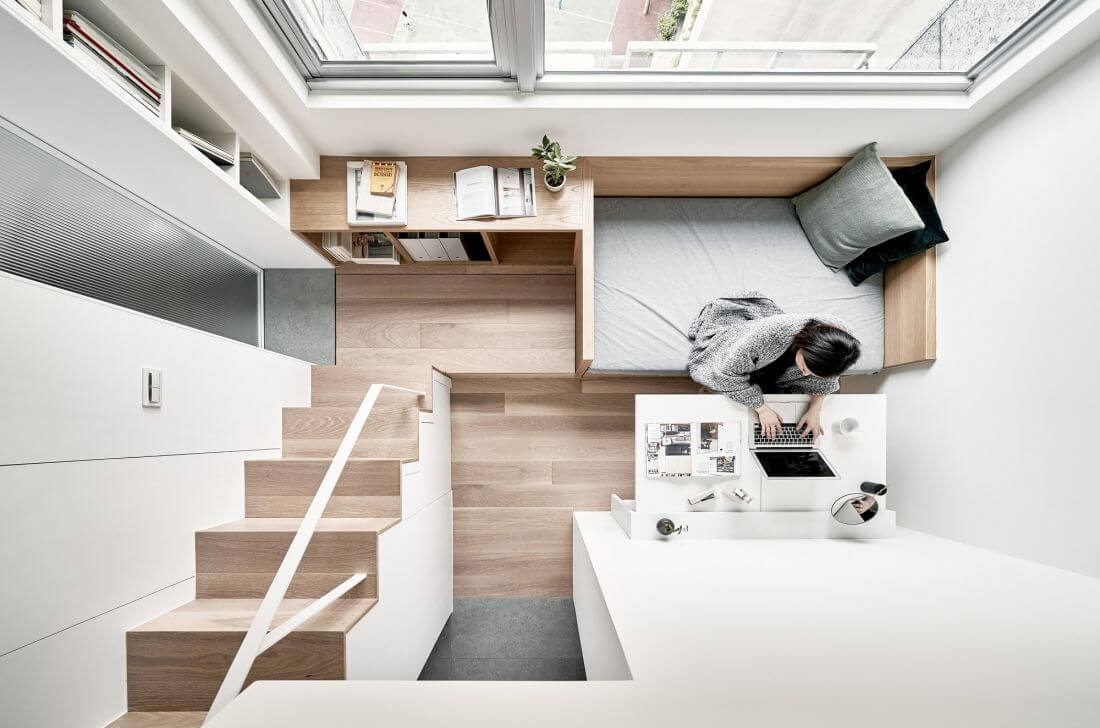 Thiết kế nhà nhỏ 3x6 còn hạn chế lớn nhất về diện tích không gian sinh hoạt