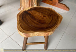 Ghế bàn trà gỗ me tây GBT02
