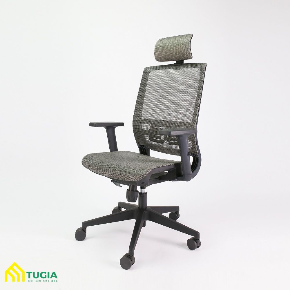 Sử dụng ghế văn phòng đạt chuẩn giúp tạo tư thế ngồi chuẩn, tốt cho sức khỏe