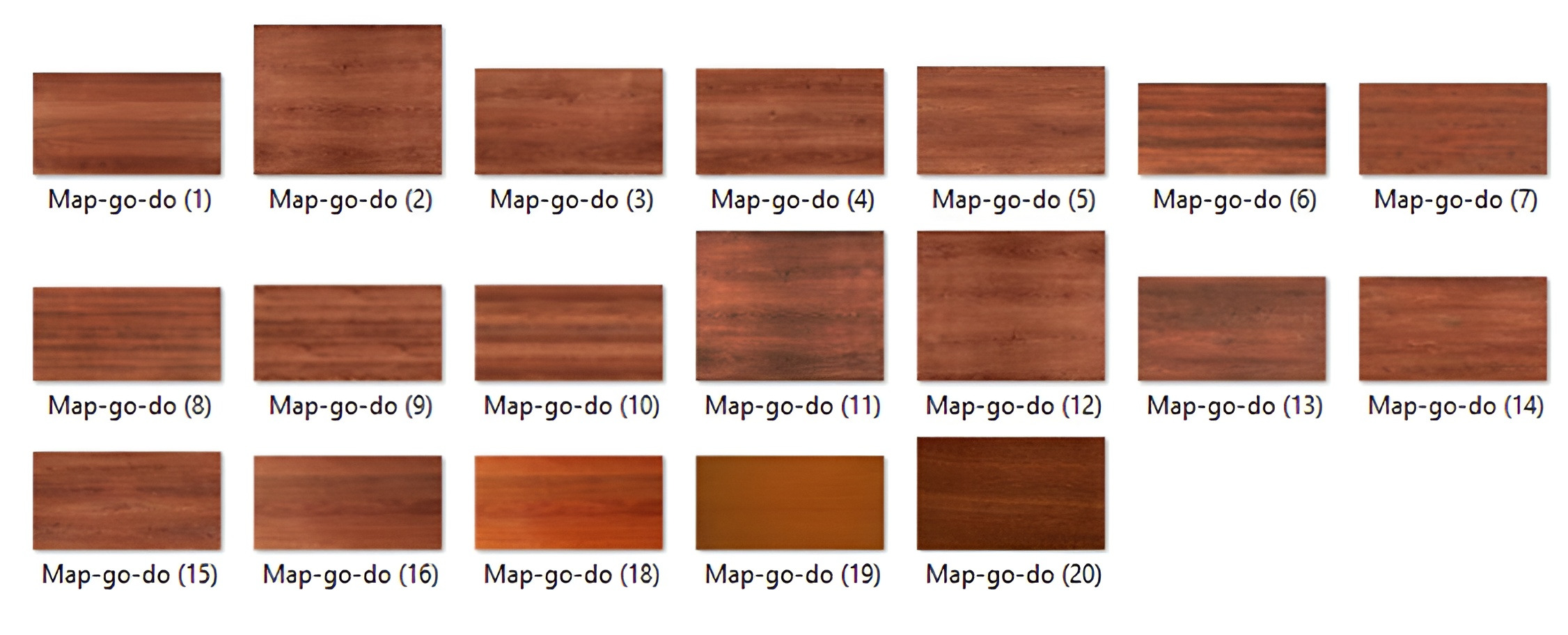 Map sàn gỗ Đỏ với hình ảnh chân thực giúp tạo nên các công trình đẹp mắt
