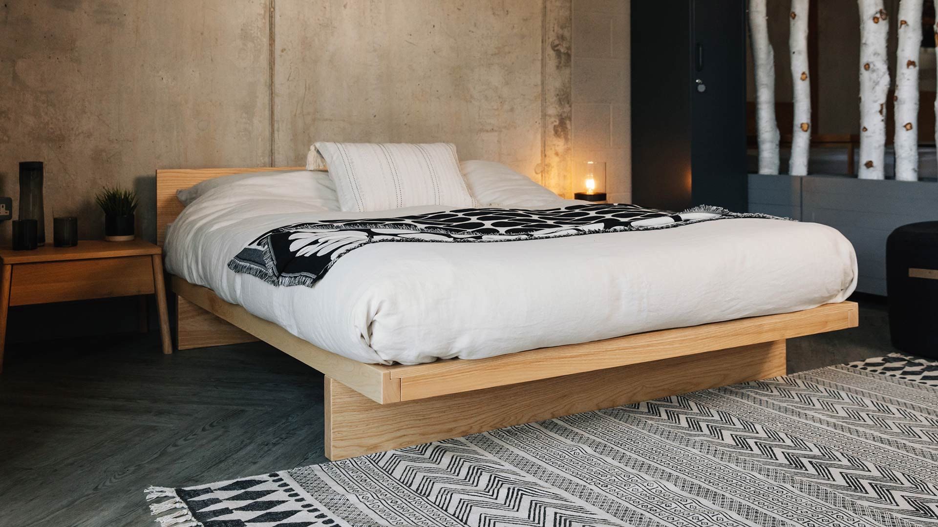 Thiết kế giường ngủ kiểu Nhật đẹp