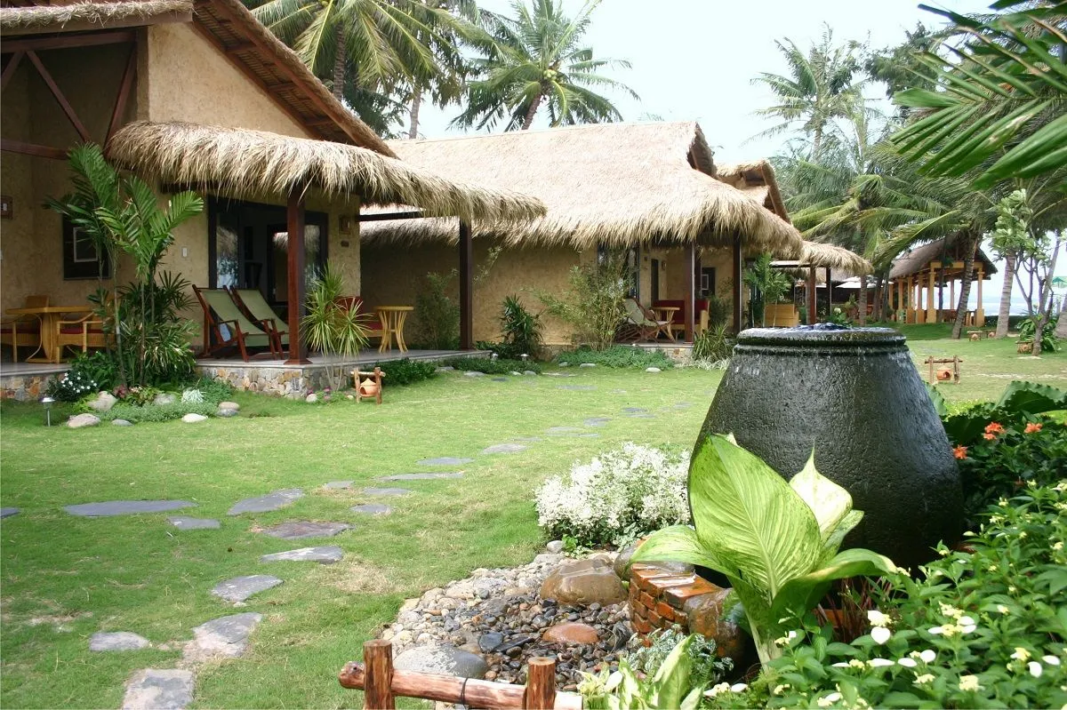 Thiết kế sân vườn theo phong cách đồng quê Việt Nam