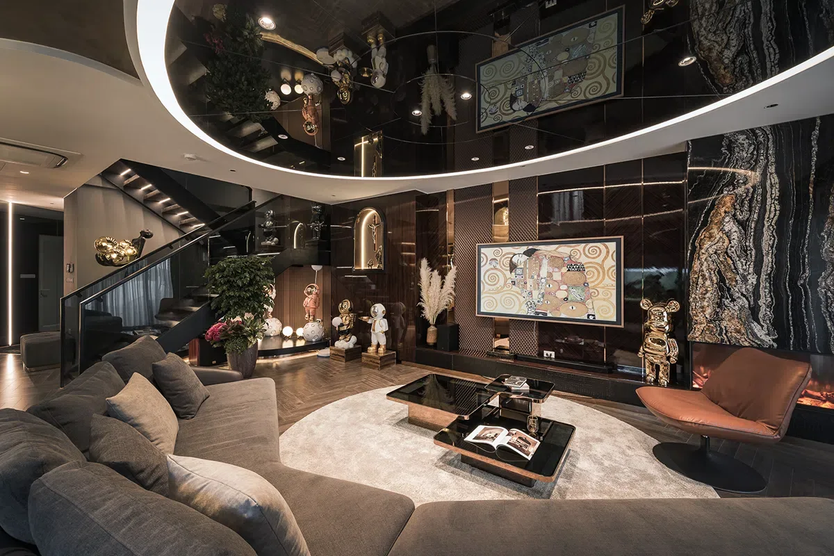 Chiêm ngưỡng thiết kế căn hộ duplex theo phong cách luxury