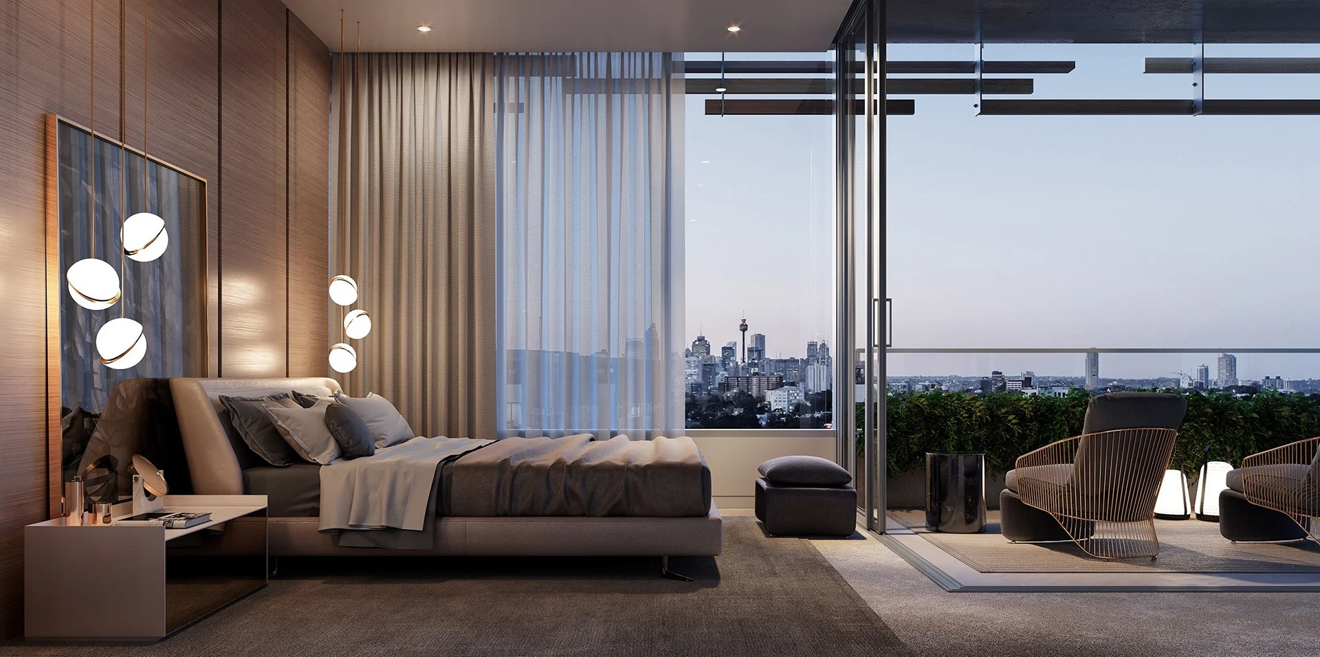 Thiết kế Penthouse theo phong cách luxury đẳng cấp