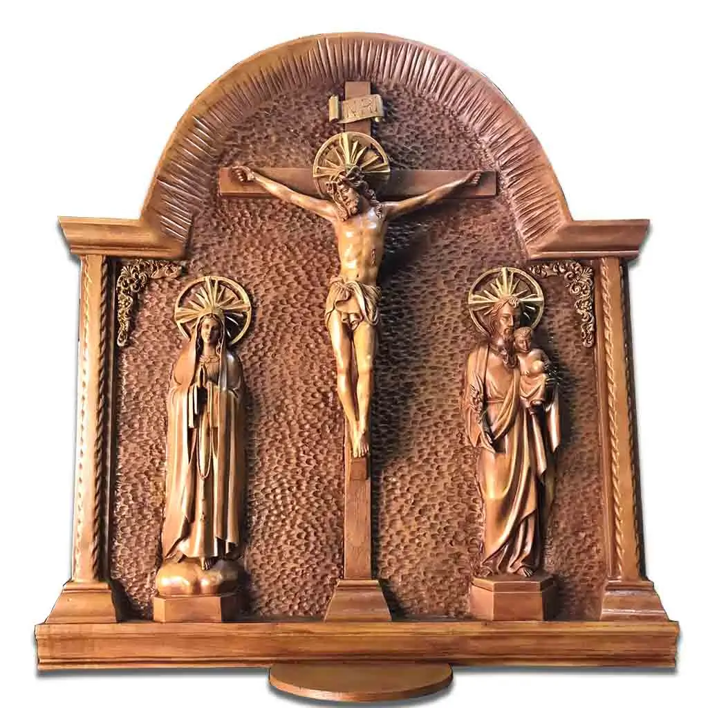 Đặt bàn thờ Chúa phòng khách tại vị trí cao ráo, tôn nghiêm và trang trọng nhất trong ngôi nhà của bạn