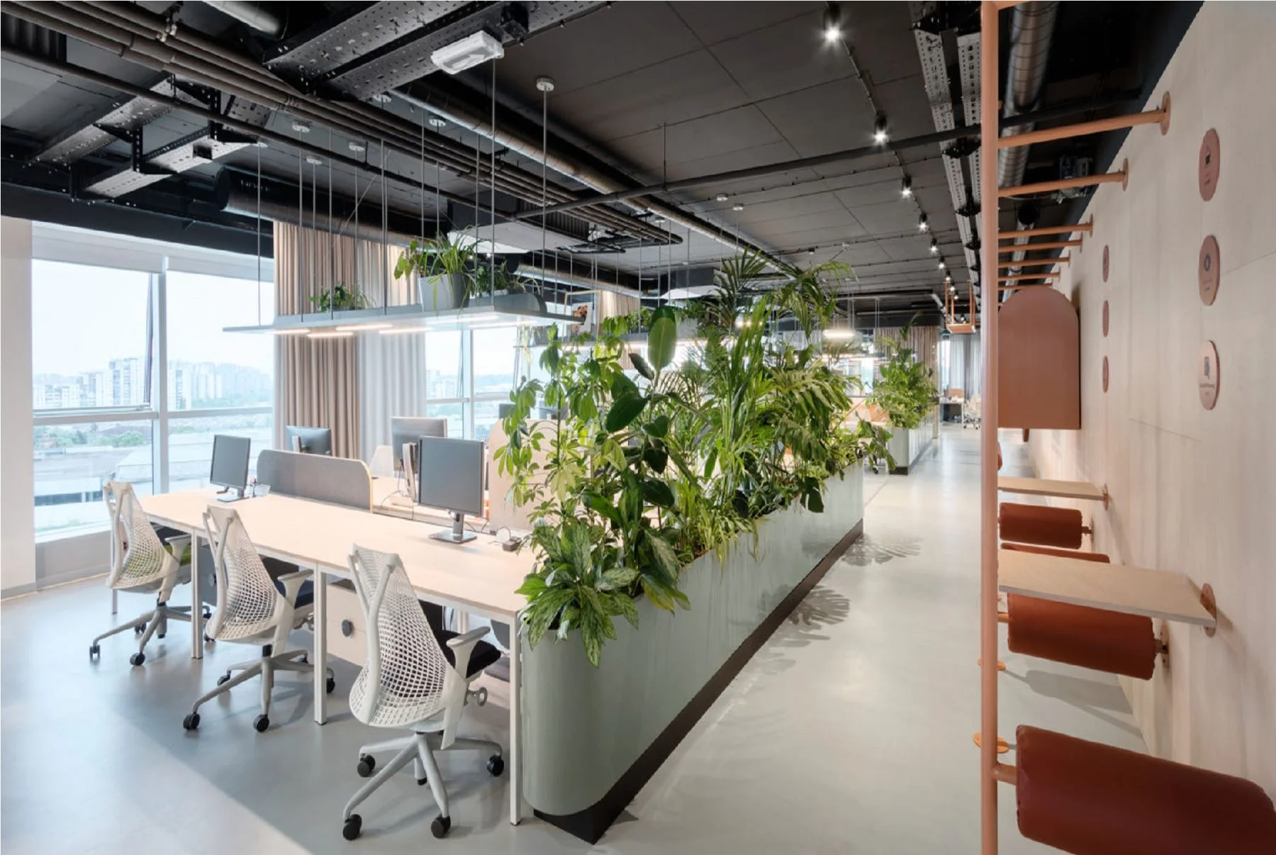 Mẫu thiết kế nội thất văn phòng diện tích từ 100 – 500m2