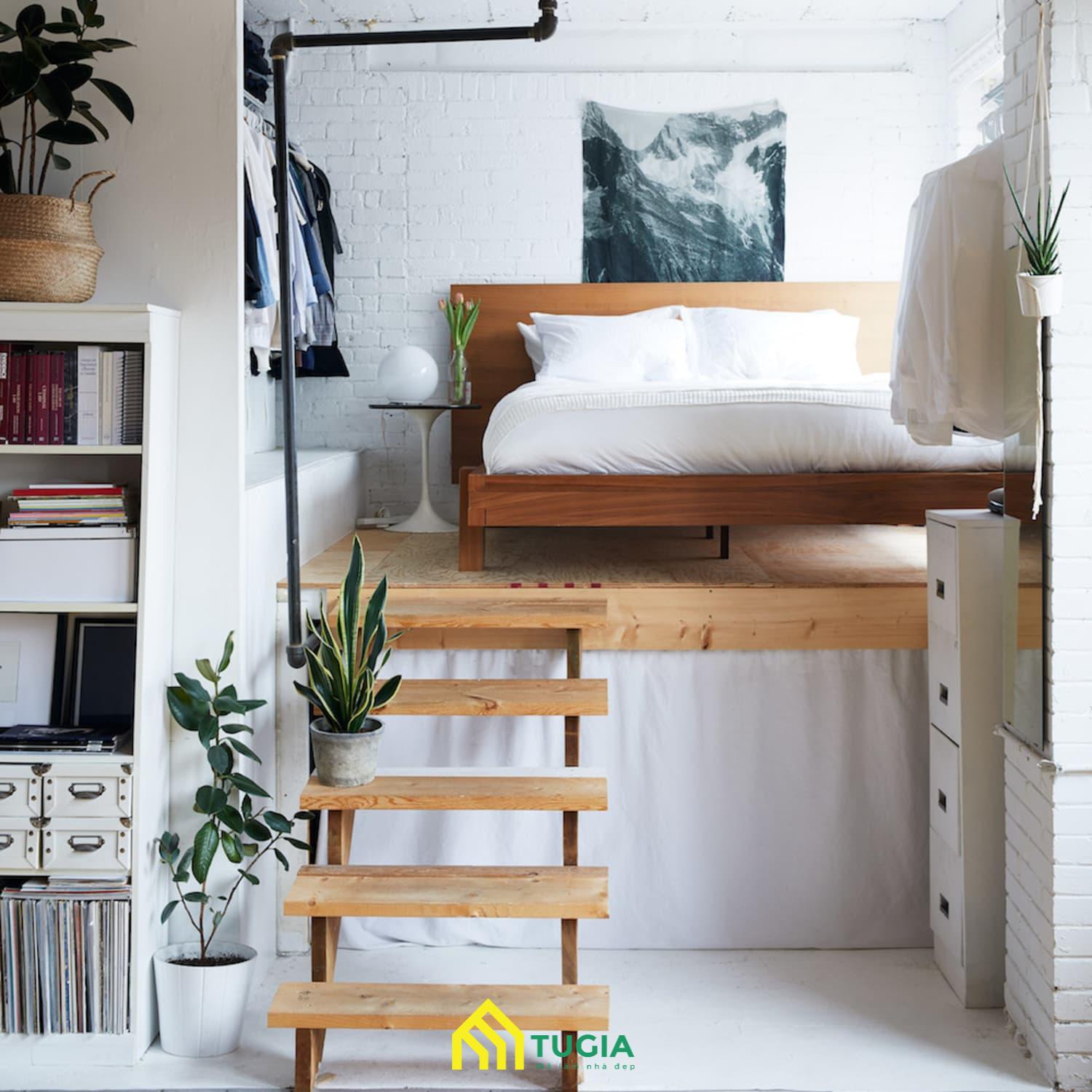 Căn hộ nhỏ 15m2 hiện đại và tiện dụng