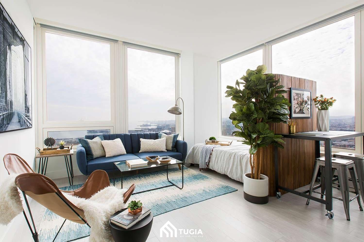 Lựa chọn phong cách thiết kế căn hộ studio 35m2 phù hợp để tăng thêm tính thẩm mỹ