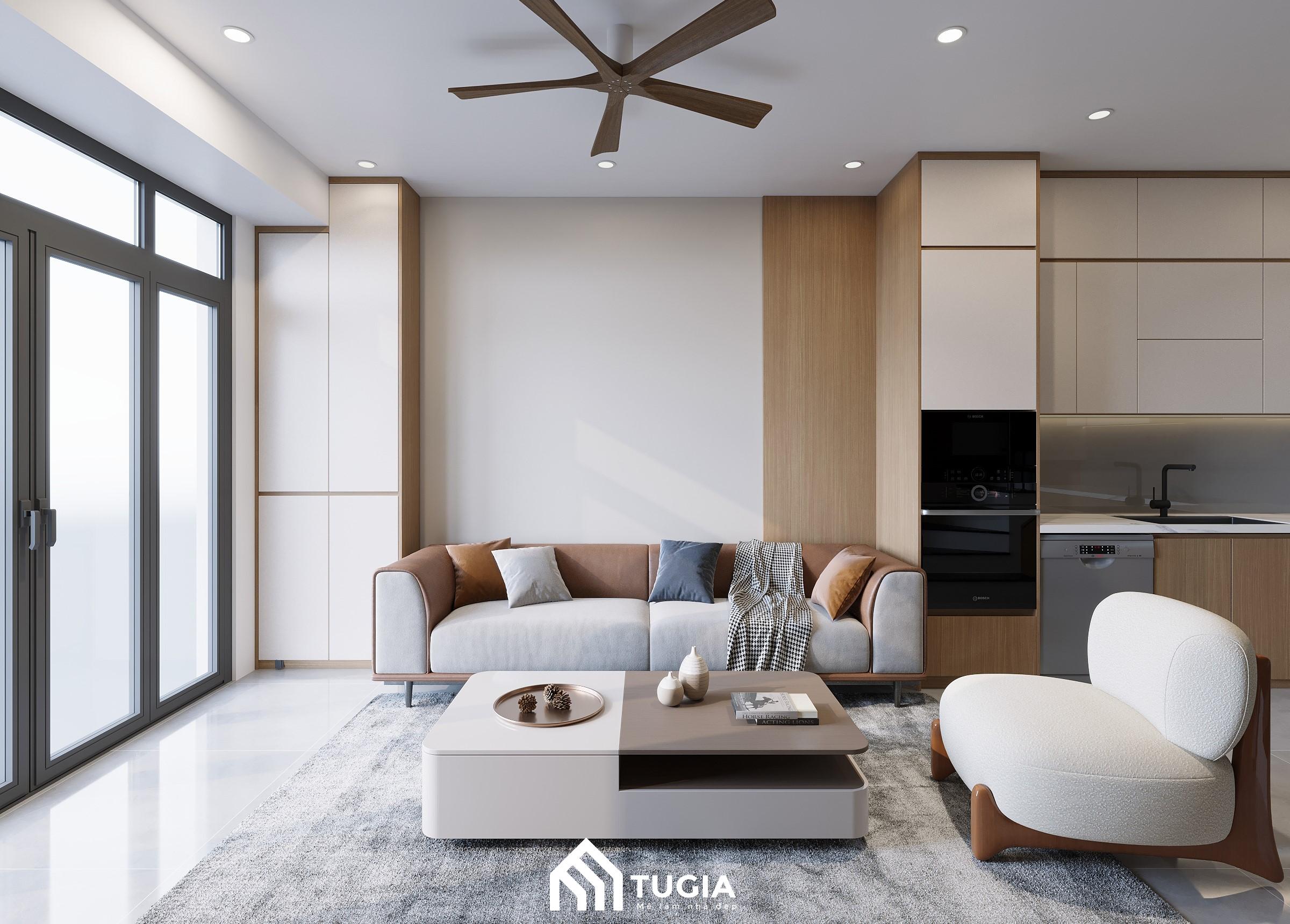 Đồ nội thất hiện đại với những đường nét rõ ràng