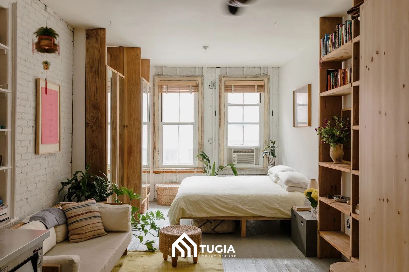Tận dụng tối đa diện tích để đảm bảo đầy đủ công năng sử dụng 