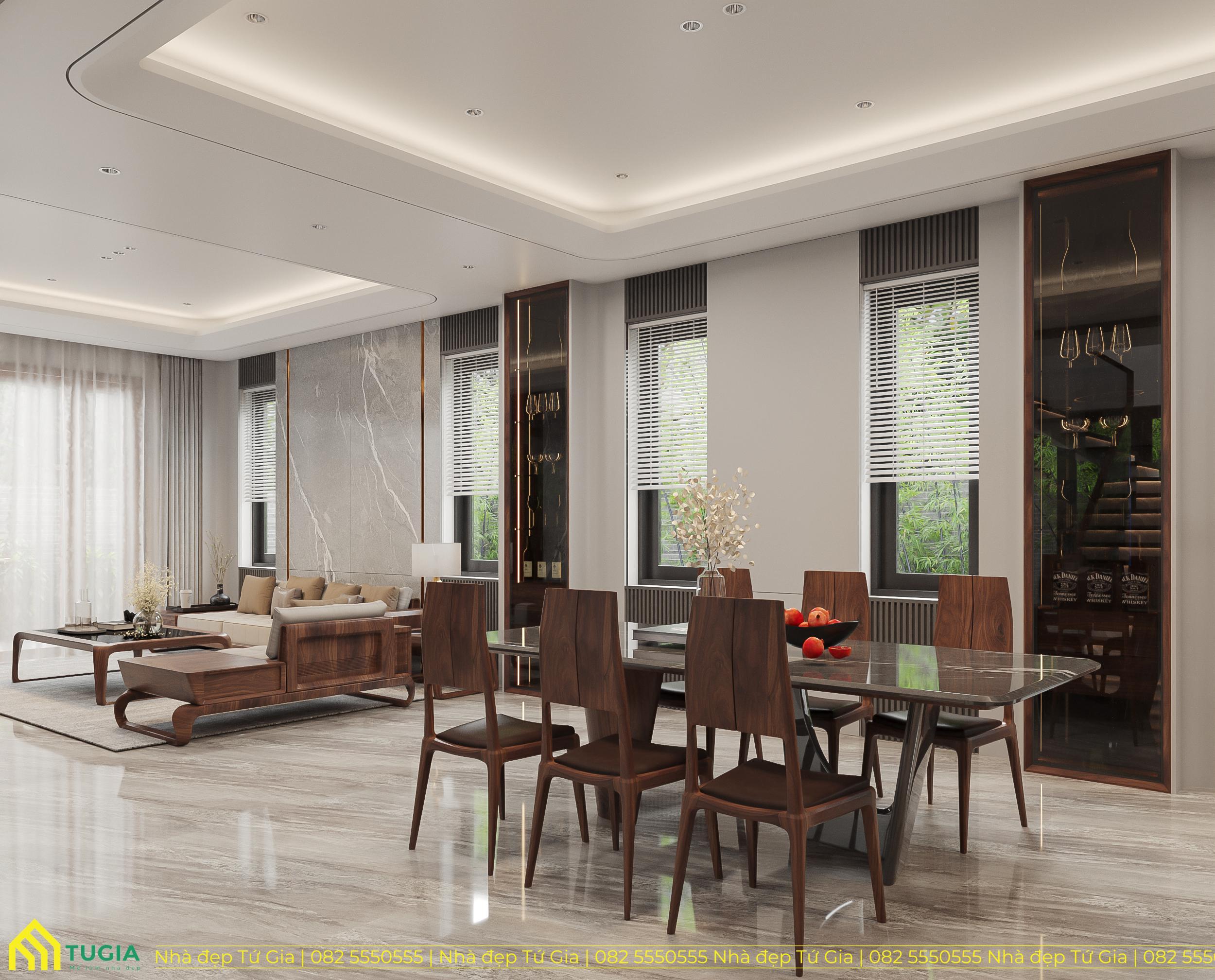 Nội thất được thiết kế khoa học liên kết với nhau một cách đồng bộ và hài hòa