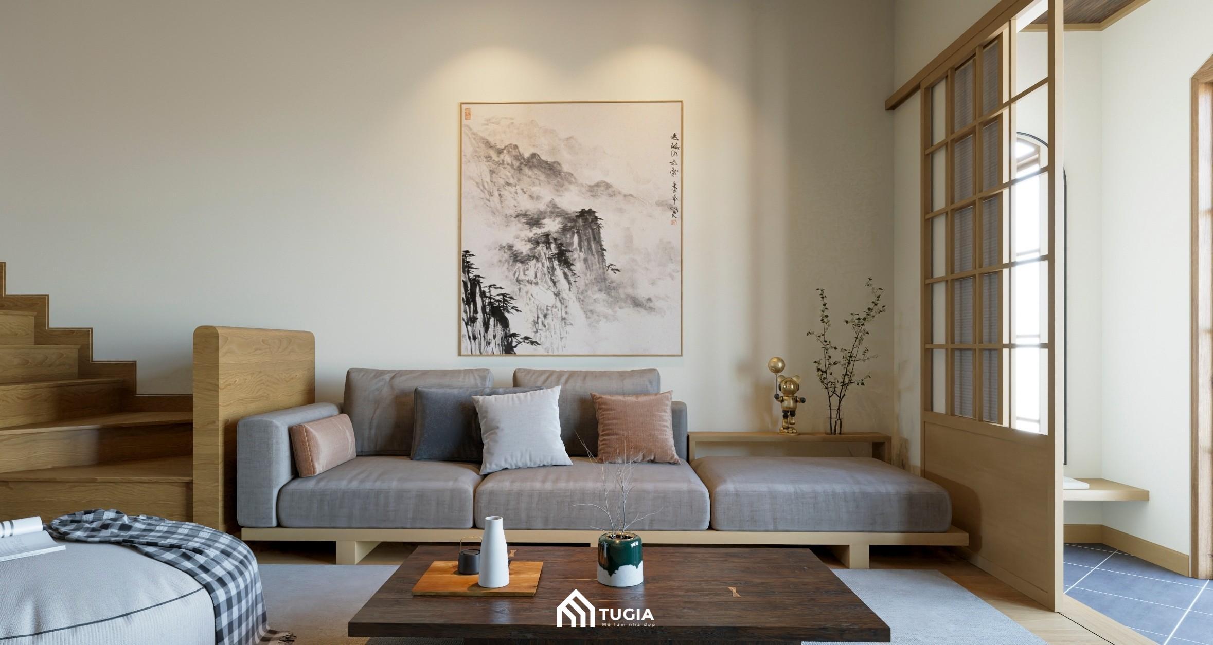 Cải tạo nhà phố theo phong cách Japandi giúp căn nhà trở nên tinh gọn và thư giãn