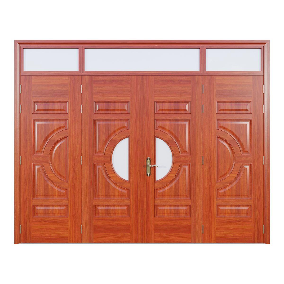Mẫu cửa 4 cánh đều