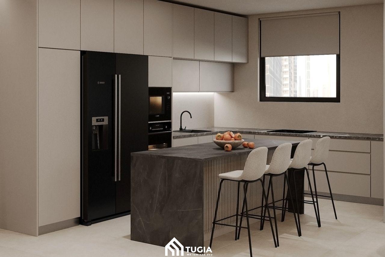 Mẫu decor phòng bếp đẹp dành cho nhà chung cư đáng để tham khảo