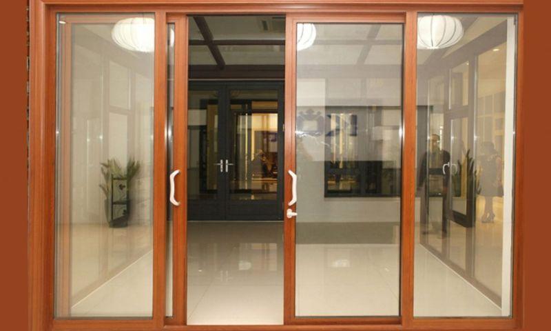 Thiết kế cửa kính 4 cánh hiện đại