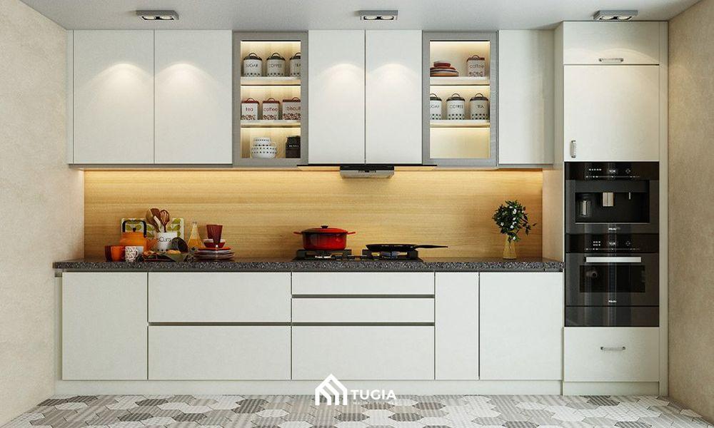 Thiết kế phòng bếp đẹp nhỏ cho căn hộ 4 - 12m2