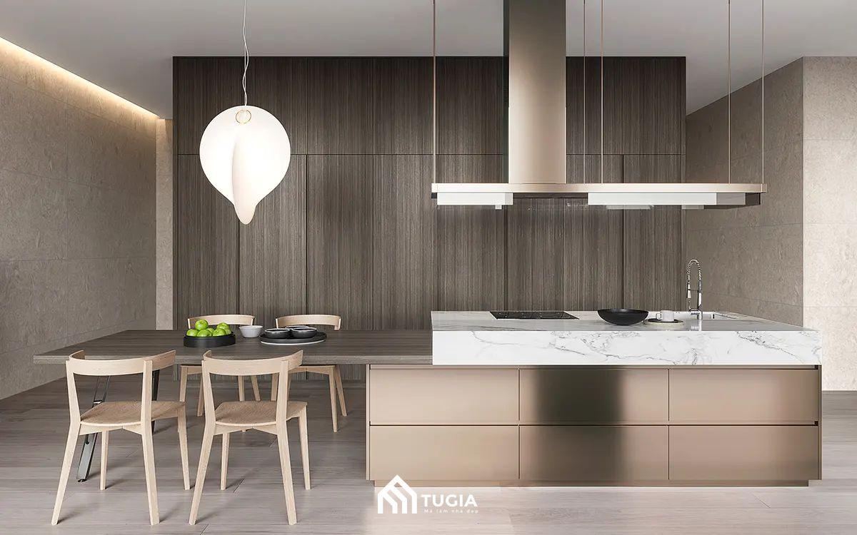Sử dụng nội thất thông minh cho phòng bếp đẹp nhỏ để tiết kiệm diện tích