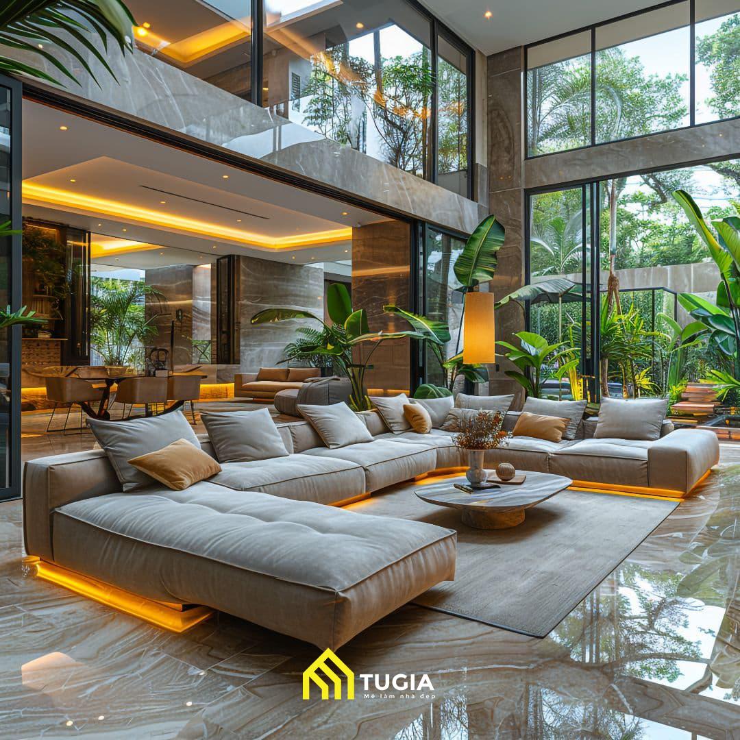Nắm rõ diện tích phòng khách để phân chia bố cục công năng phù hợp
