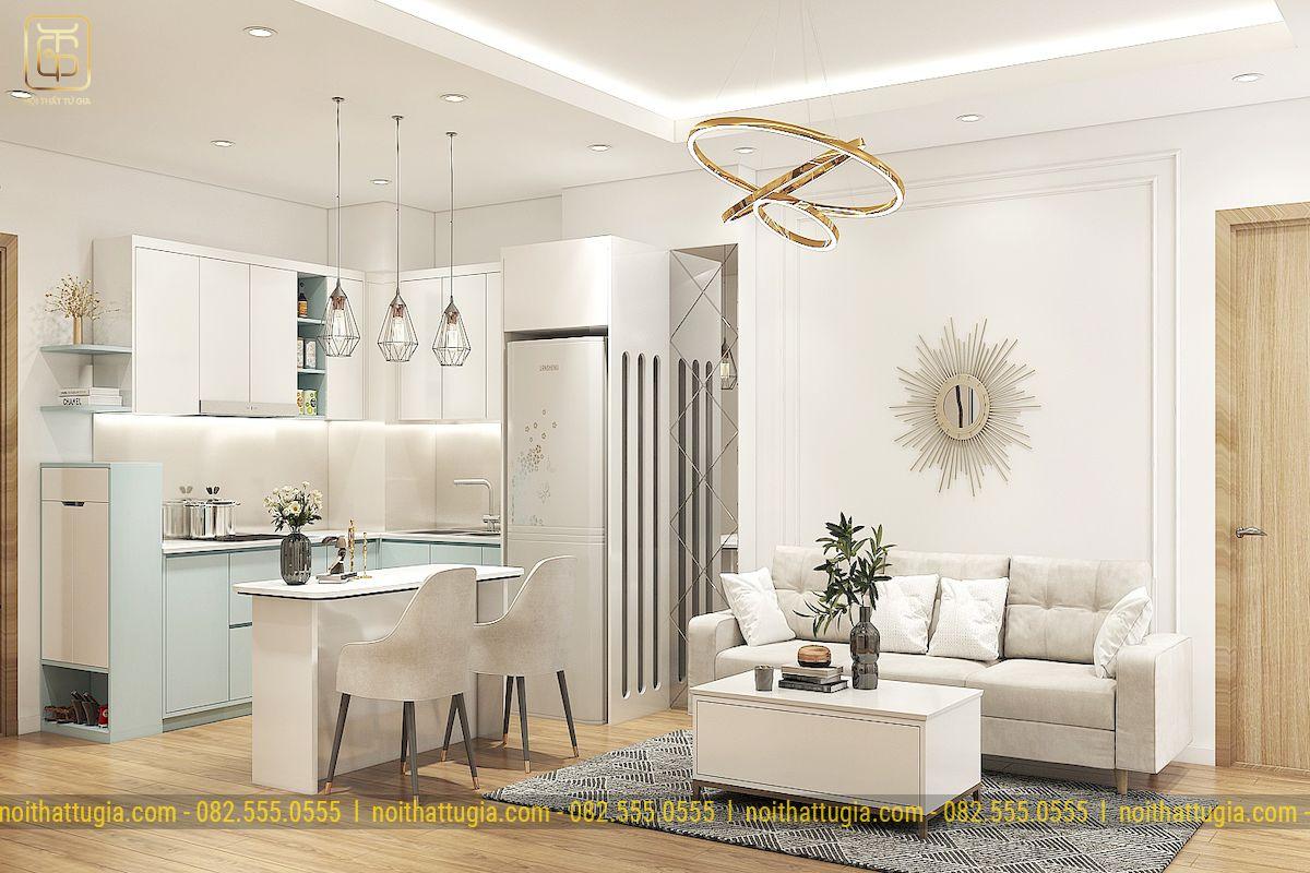 Bố trí nội thất khoa học giúp thuận tiện hơn trong quá trình sinh hoạt